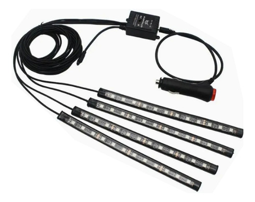Luz Led Rgb Tunning Para Interior De Auto Con Control - Image 7
