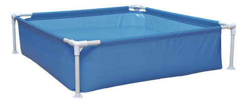 Pileta de lona cuadrada 122 X 122 X 33 cm niños bebes mlpz - Image 5