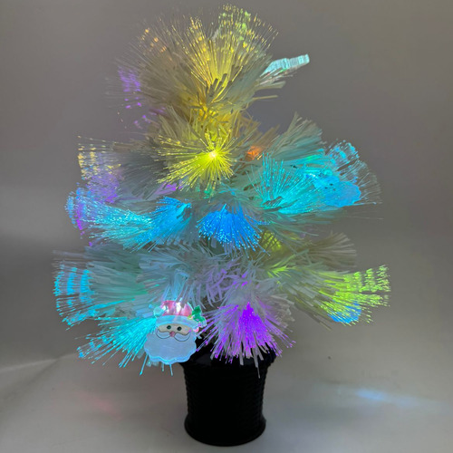 Pino árbol de navidad de mesa fibra óptica led rgb 24056 - Image 8