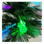 Pino árbol de navidad de mesa fibra óptica led rgb 24056 - Image 5