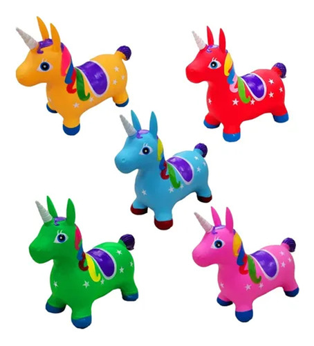Unicornio saltarín inflable – imagen 12