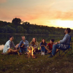 Sillon silla plegable director camping porta vaso y bolso - Image 46