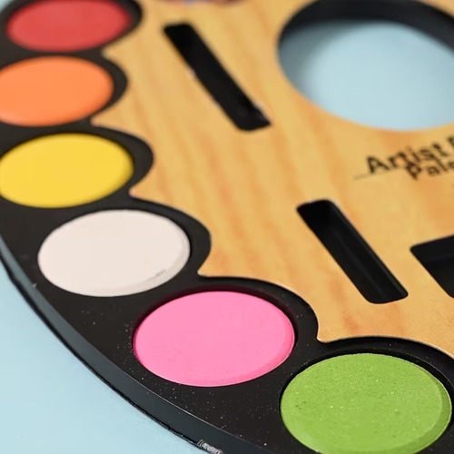 Acuarelas Con Pincel Paleta De 12 Colores Para Pintar 332 - Image 9