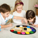 Acuarelas Con Pincel Paleta De 12 Colores Para Pintar 332 - Image 5