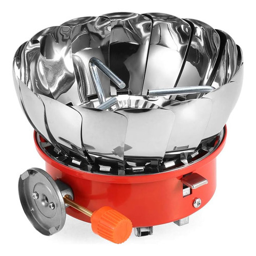 Anafe portatil plegable de camping a gas butano cocina K-202