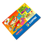 Block 24 hojas de colores para dibujo N° 5 escolar 649 - Image 3