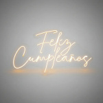 Cartel luminoso forma feliz cumpleaños 220v luz led lnfe01 - Image 5