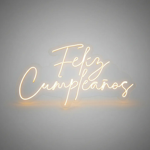 Cartel luminoso forma feliz cumpleaños 220v luz led lnfe01 - Image 5