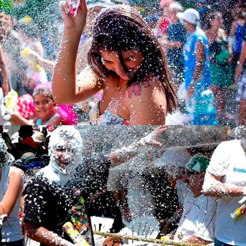 Combo Carnaval 12 Nieves + Bombuchas Llenado Rapido X 111 – detalle del producto