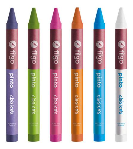 Crayon Crayones X 12 Colores Cera Utiles Escolares En Caja - Image 3