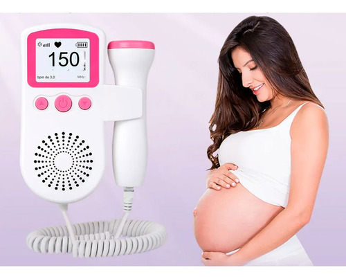 Doppler fetal detector frecuencia latidos portátil Jsl-t501 - Image 7