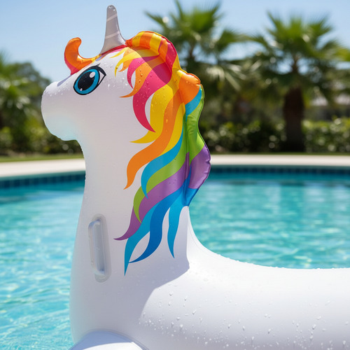 Salvavidas unicornio inflable 35186 - Image 4