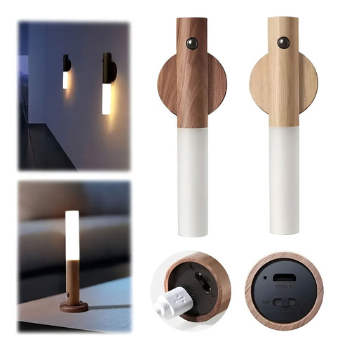 Pack X10 Lampara Inducción Luz Noche Sensor Movimiento Ea266 - Image 8