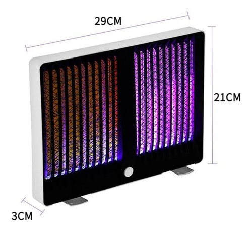 Lampara led mata mosquitos y moscas insectos av24888 - Image 6