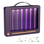 Lampara led mata mosquitos y moscas insectos av24888