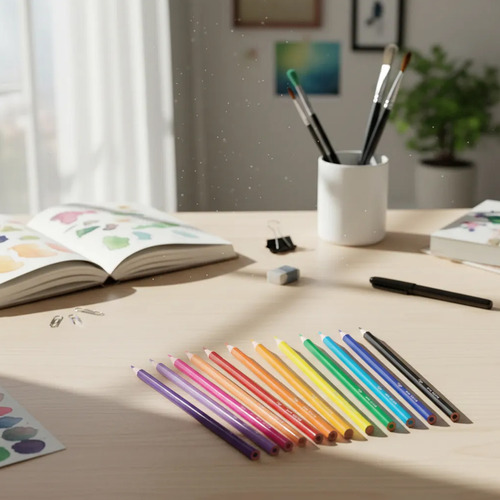 Lapices De Colores Caja X 12 Para Escuela Filgo Dibujo 326 - Image 4