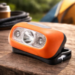 Linterna minero led vincha recargable usb con sensor et8776 - Image 2