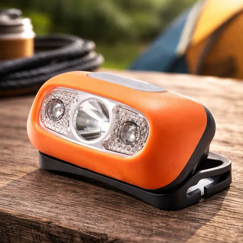 Linterna minero led vincha recargable usb con sensor et8776 - Image 2