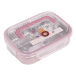 Lunchera oso dona taper portátil vianda comida acero M302055 – imagen 14
