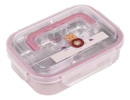 Lunchera oso dona taper portátil vianda comida acero M302055 – imagen 14
