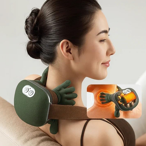 Masajeador cervical manitos cuello piernas recargable Av5774 - Imagen 3