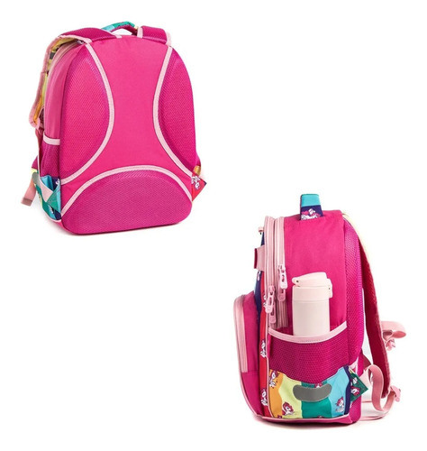 Mochila escolar 16 pulgadas unicornio infantil + cartuchera - Image 8