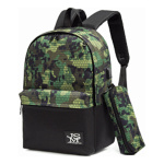 Mochila escolar urbana 17 pulgadas entrada usb + cartuchera - Image 4