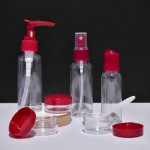 Neceser set de frascos cuidado personal para viaje Qq289 - Image 20