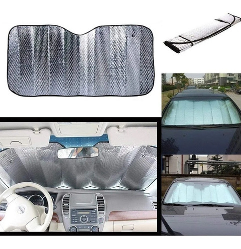 Pack X5 Parasol Cortina Delantera Protectora Metalizada Auto - Image 8