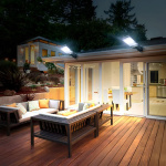 Reflector Lampara Solar Led Con Sensor Aplique Pared 241355 - Image 2