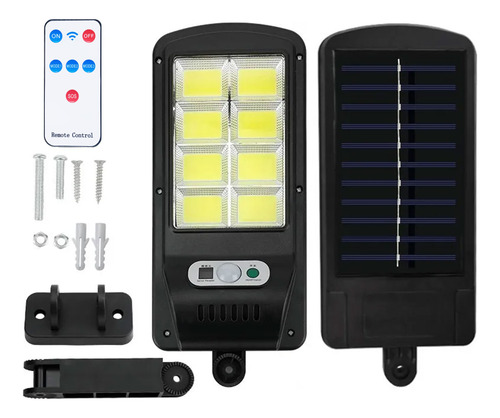 Reflector Lampara Solar Led Con Sensor Aplique Pared 241355 - Image 3