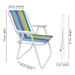 Silla reposera plegable de verano Rp88 - Image 64