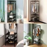 Ropero organizador zapatero y perchero Ea-286 - Imagen 2