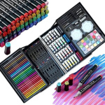 Set arte infantil 132 piezas maletín metálico niños capylabu - Image 9