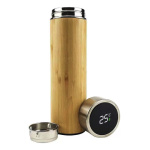 Termo con sensor de temperatura 500 ml simil madera 2059 - Imagen 2