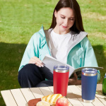 Vaso térmico de acero 590 ml con tapa transparente M302073 - Image 15
