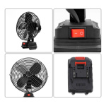 Ventilador portátil recargable inalámbrico batería Av5642 - Image 8