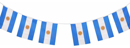 100 banderas Argentinas para guirnalda Arg1884 - Imagen 3