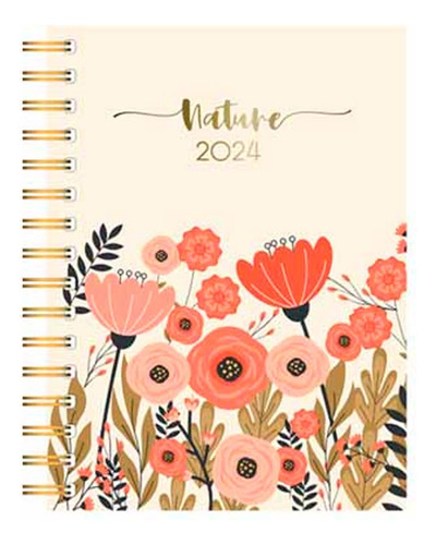 Agenda 16x22 Eco Nature 144 Paginas Tapa Blanda Ag24f013 - Image 1
