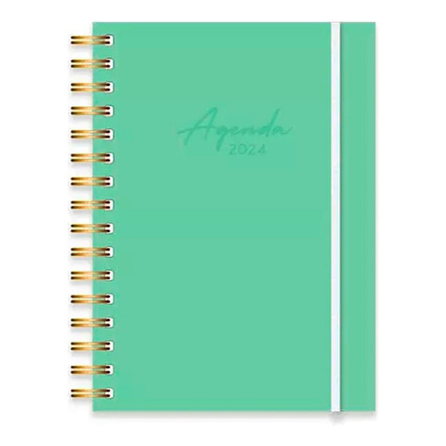 Agenda 16x22 Pastel Colors 352 Paginas Espiral Ag24a005