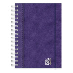 Agenda 16x22 uomo colors 352 páginas con espiral Ag24a010 – vista superior