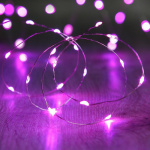 Alambre Hilo Led Rosa 3 Metros A Pilas Guirnalda 10 Unidades - Image 7