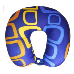 Almohada De Viaje Descanso Microesferas Diseños Estampado – vista posterior
