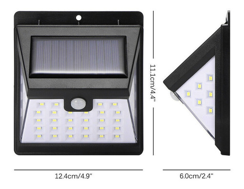 Aplique Reflector Solar 40 Led Con Sensor De Movimiento - Image 5