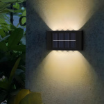 Aplique solar bidireccional con 10 LED 25315