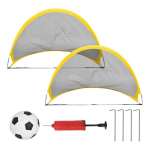 Arcos De Futbol Mini X 2 Plegables + Pelota Playa Patio - Imagen 4