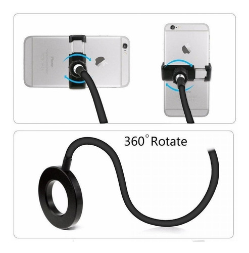 Aro De Luz Led Selfie + Soporte Microfono Y Celular 3 En 1 - Imagen 5