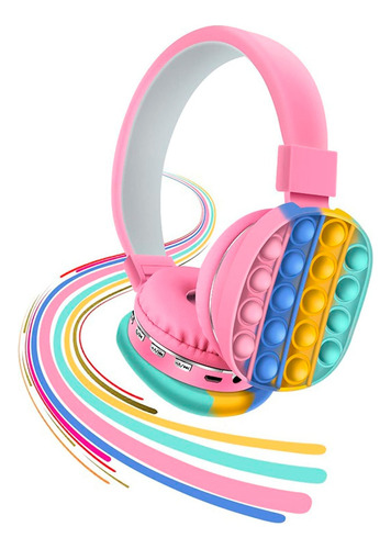 Auricular Pop It Inalambrico Bluetooth Multicolor Ctx-806e - Image 8
