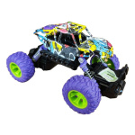 Auto A Friccion Graffiti Doble Pullback Con Ruedas De Goma