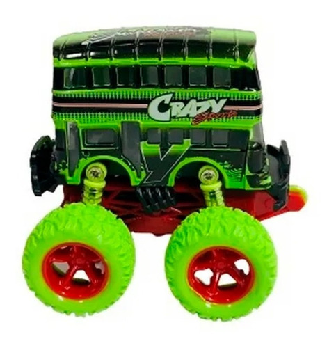 Auto A Fricción Infantil Autobus Vehículo 2 Pisos Js998-2 - Image 9